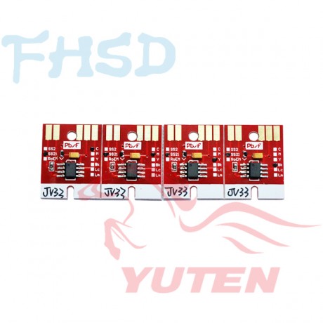 SS21 Permanent Chip for Mimaki JV5 JV33 CJV30 CMYK 4 colors 4pcs/set