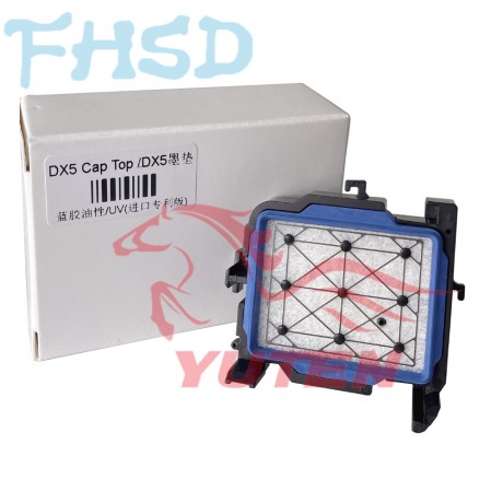 DX5 Capping Cap Top for Mutoh 1604 1624 1618 1638 / Mimaki JV33 JV5 CJV150 CJV300 /Roland RE RA VS640 solvent base